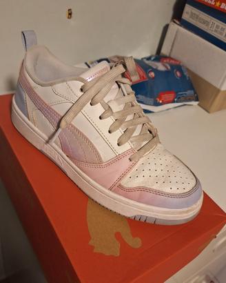 Scarpe Puma Bianche e Rosa n.37