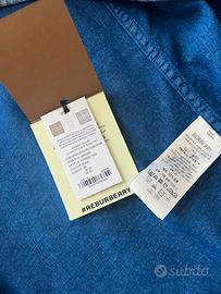 Camicia cotone ricamata Burberry