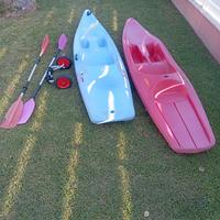 kayak canoa pagaia 