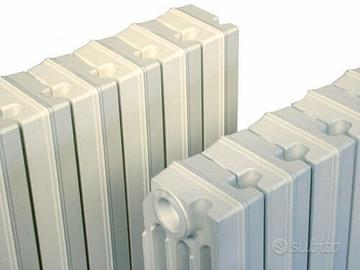 Termosifoni in ghisa completi di valvole