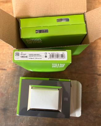 Placca metallo urmet