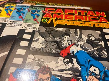 Fumetti Capitan America e i Vendicatori
