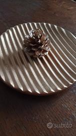 decorazione dorata natalizia