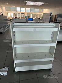 ESPOSITORE BIANCO IN METALLO