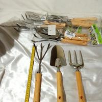 set 3 pezzi da giardinaggio, inox. 