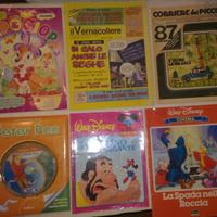 Disney Corriere Piccoli fumetti libri illustrati