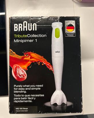 Minipimer Braun come nuovo