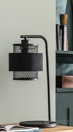 Lampada Lanterna tavolo nera moderna Inspire Urban