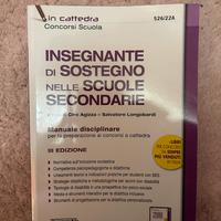 Libro concorso insegnante sostegno sc. secondarie