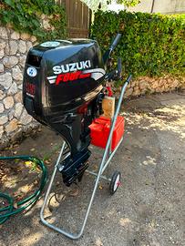 motore fuoribordo suzuki 15 cv perfetto