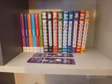 LOTTO 16 LIBRI DIARIO DI UNA SCHIAPPA +SEGNALIBRI