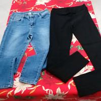 Coppia di pantaloni donna taglia M