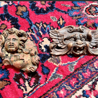 RARITA':nr2frammentiFREGIbaroccoLEGNOintagliatoXIX