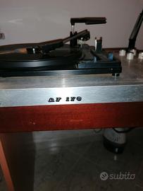 impianto stereo vintage RCF AF 176