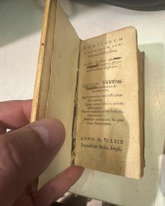 Libro antico Coricorum  Graecorum Sententiae