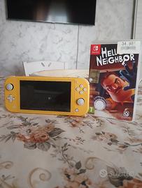 nintendo switch lite con 1 gioco 