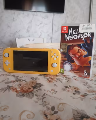 nintendo switch lite con 1 gioco 