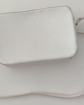 Borsa a tracolla bianca Mario Valentino