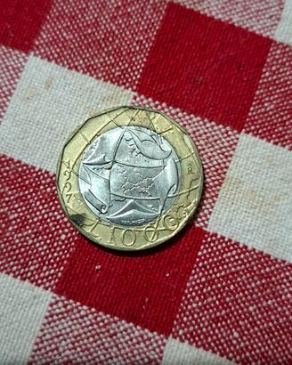 1000 lire bimetallica 1997