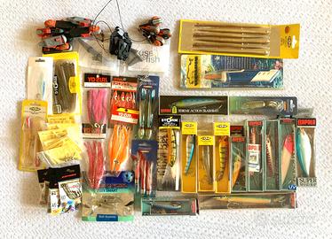 Esche artificiali da traiina