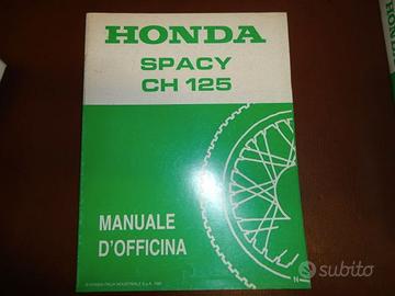 SPACY CH125 MANUALE OFFICINA MANUTENZIONE HONDA