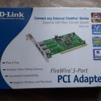 Scheda PCI Firewire dlink dfw-500 - nuova