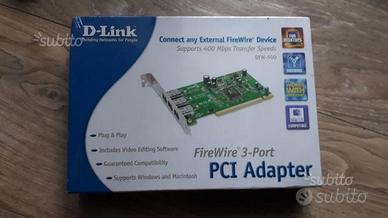 Scheda PCI Firewire dlink dfw-500 - nuova