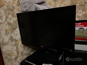 Monitor + computer + mouse