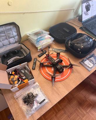 Kit drone FPV Completo: Cidora SL5+ DJI googles