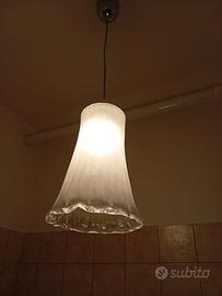 Lampadario in vetro Murano