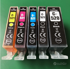 Cartucce inchiostro per Stampante Canon Pixma