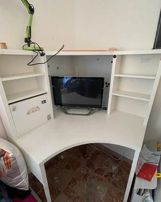 Scrivania angolare Ikea Micke