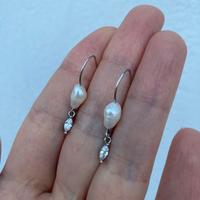 Orecchini con perle di fiume