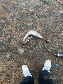 Marmitta per motocross 50