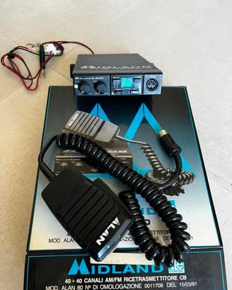 Radio CB Midland ALAN 80 e 48 Excel USATE