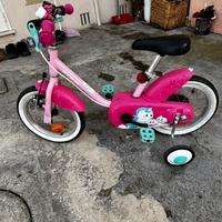 Bici da bimba con ruotine