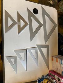 Squadre in alluminio Vittorio Martini(kit) nuove