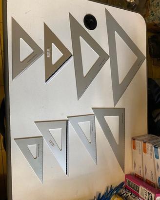 Squadre in alluminio Vittorio Martini(kit) nuove