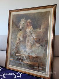 quadro realizzato con puzzle