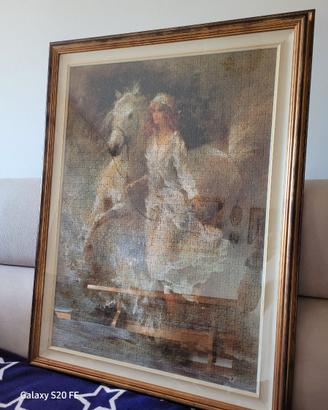 quadro realizzato con puzzle
