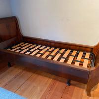 letto singolo a barchetta