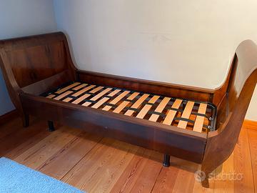 letto singolo a barchetta