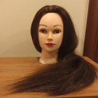 Testa di allenamento  trucco e parrucco