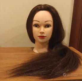 Testa di allenamento  trucco e parrucco