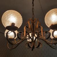 Set lampadario e due lampade 