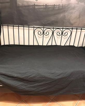letto in ferro battuto