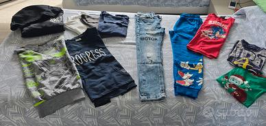 set abbigliamento bimbo 11 pezzi
