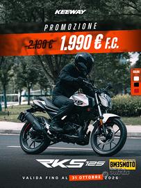 Keeway RKS 125 - SUPER PREZZO