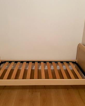 struttura letto legno con doghe
