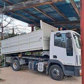 Iveco eurocargo 100e18 Ribaltabile trilaterale